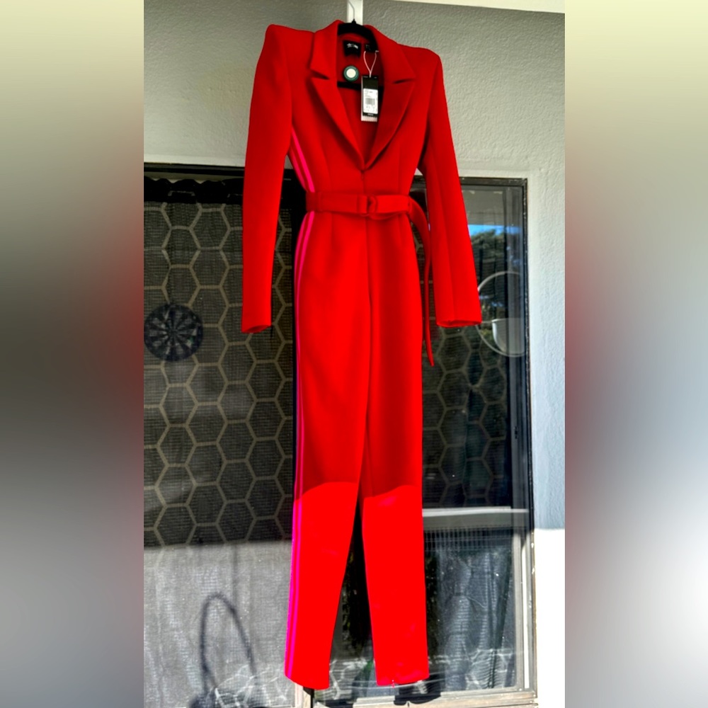 UNISEX Red Adidas x IVYPARK Jumpsuit 3.0 IvyHeart Collection